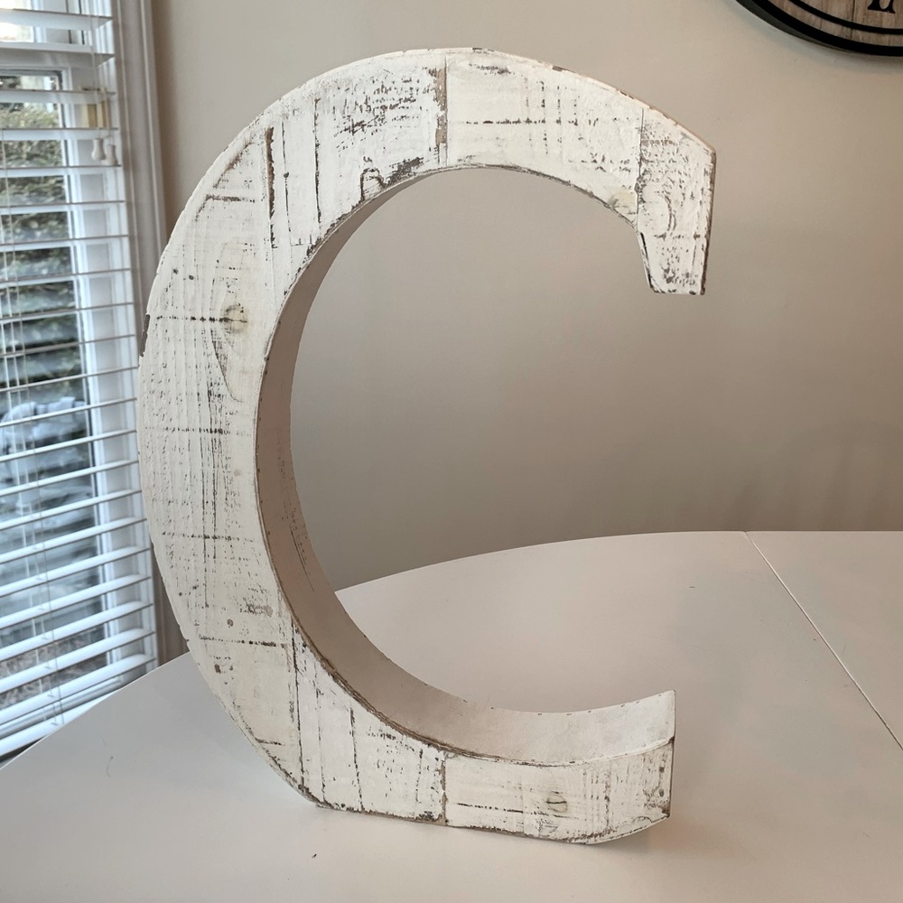 “C” Farmhouse Home Decor
